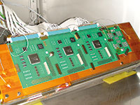 Figure 2. SIR test board assembly used by the author to test cleaning reliability.